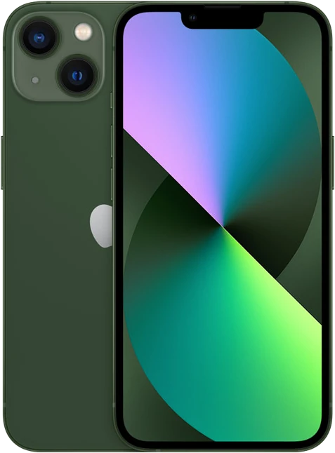 iPhone 13, frente e verso