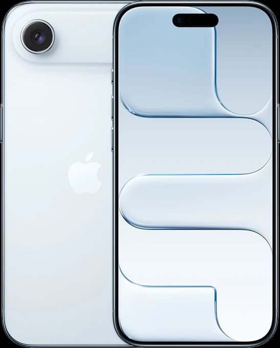 iPhone Air, frente e verso